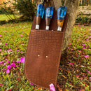 Kit Churrasqueiro - Cabo Padroeira - Três peças